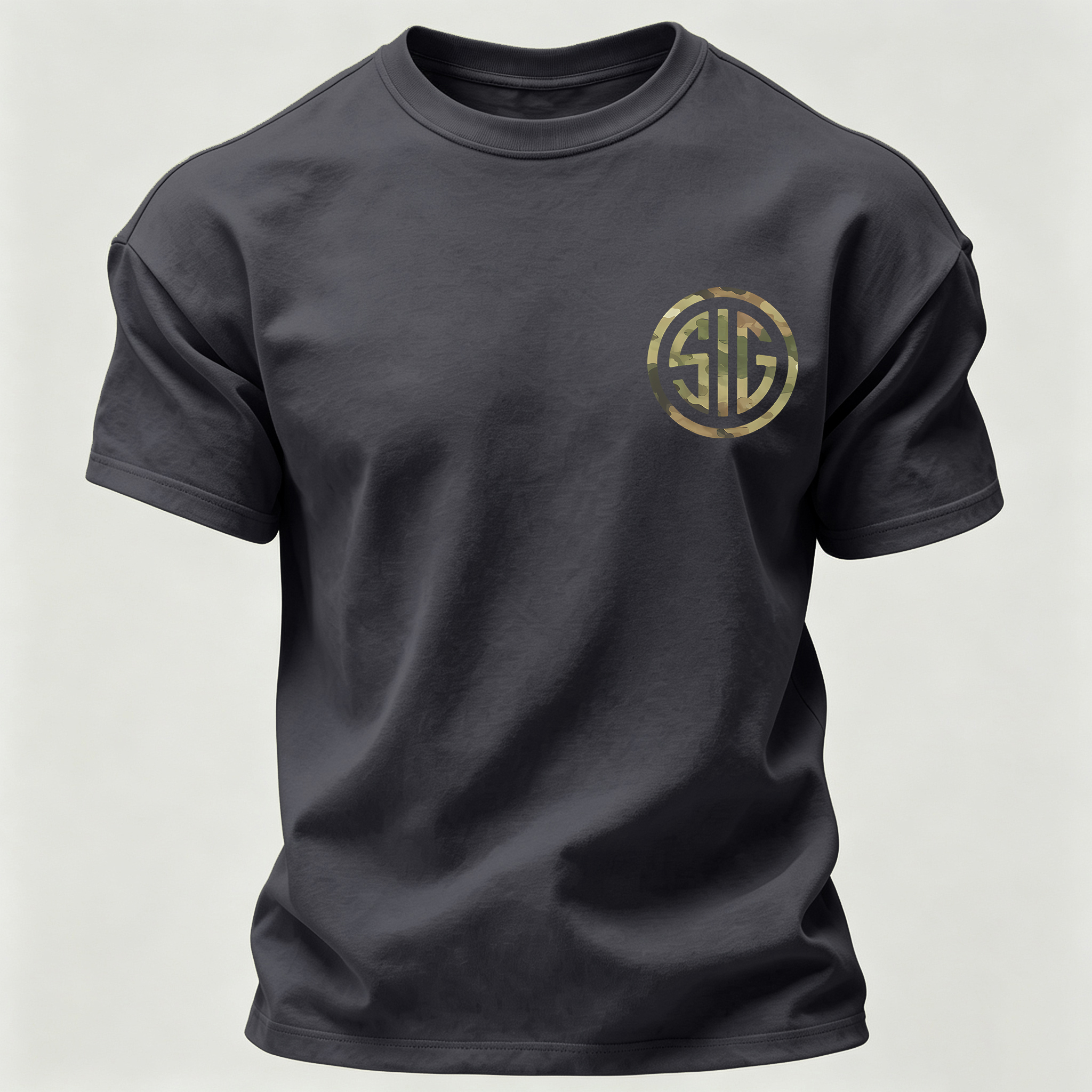  When Negotiations Fall Printed Men's T-Shirt