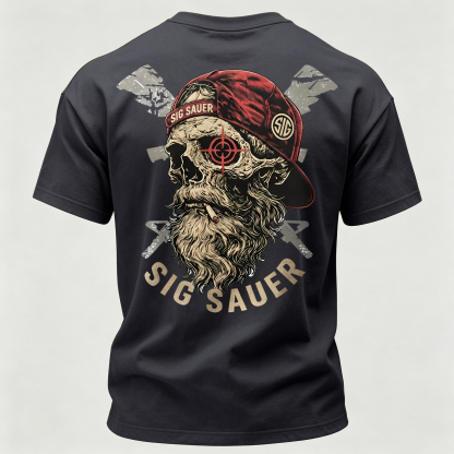  Skull Printed Men's T-Shirt