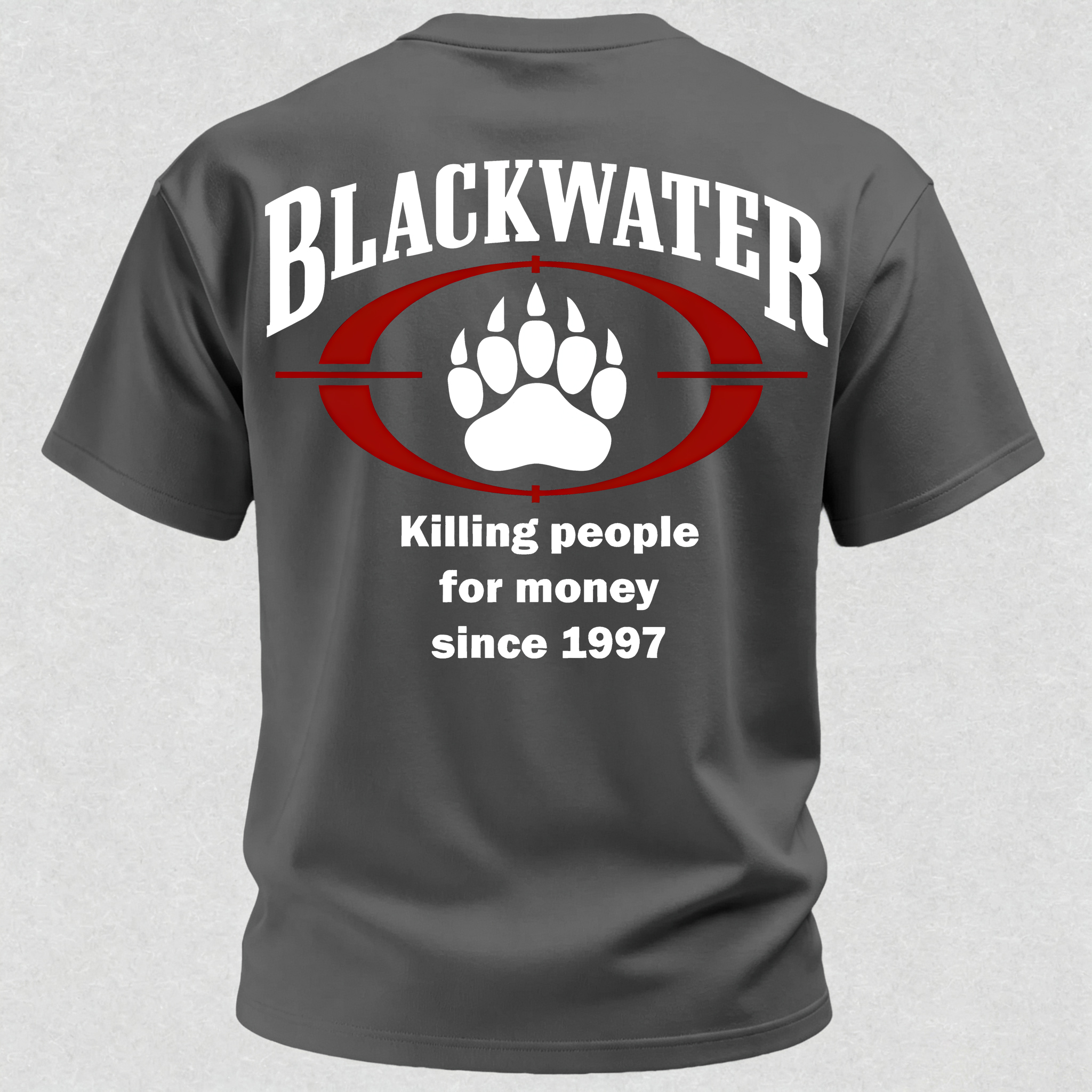  Killing People For Money Since 1997 Printed Men's T-Shirt