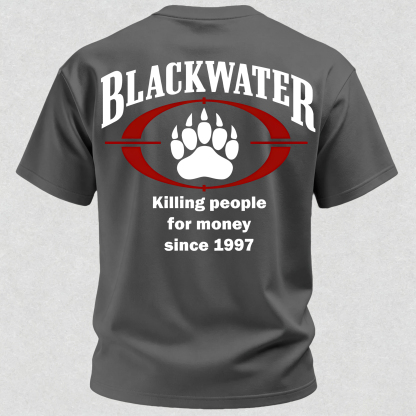  Killing People For Money Since 1997 Printed Men's T-Shirt
