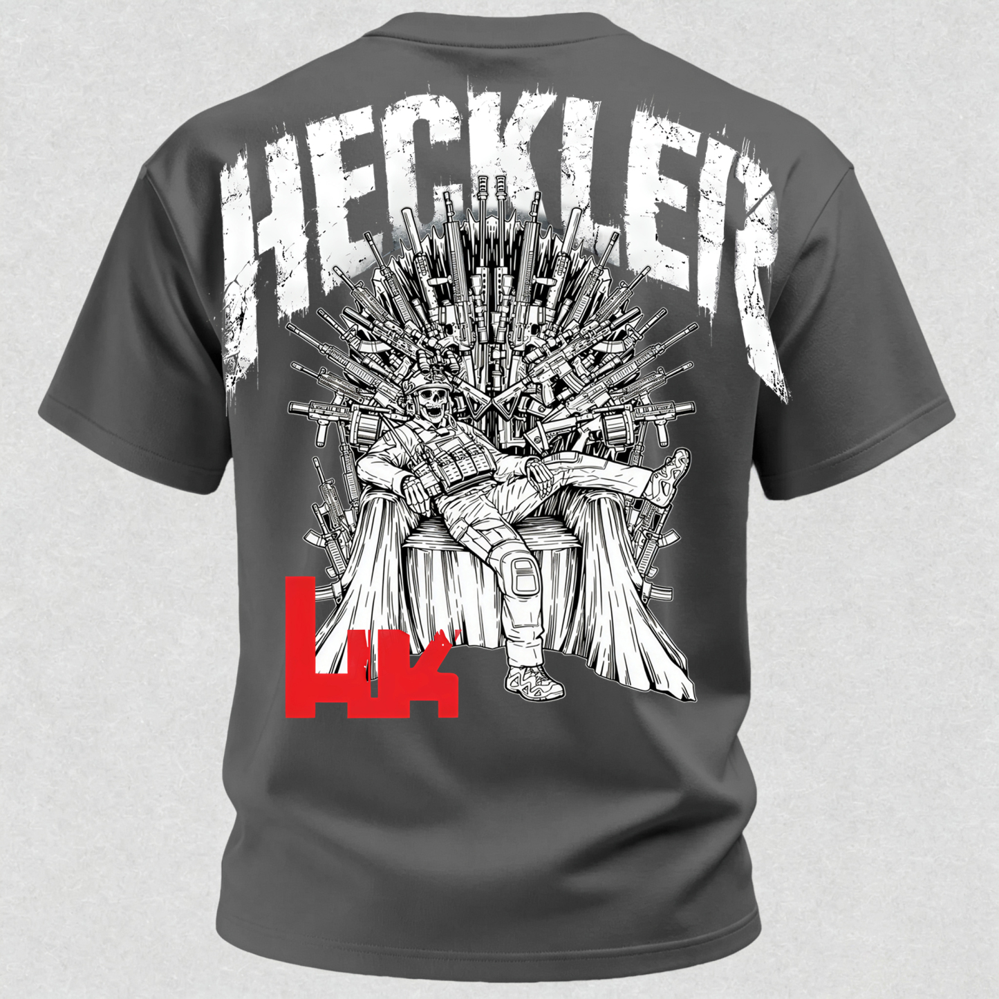 Throne of Guns Printed Men's T-Shirt