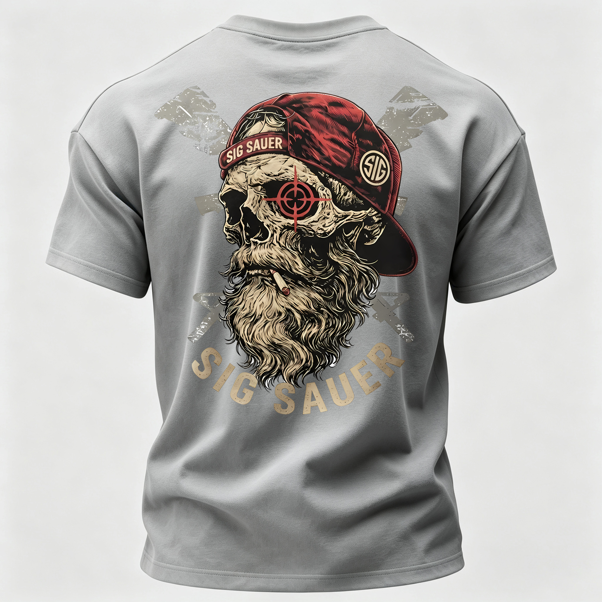  Skull Printed Men's T-Shirt