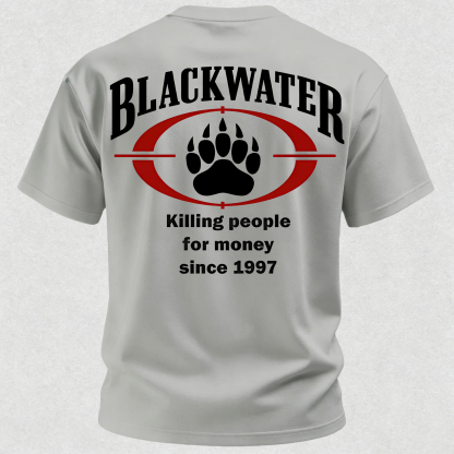  Killing People For Money Since 1997 Printed Men's T-Shirt
