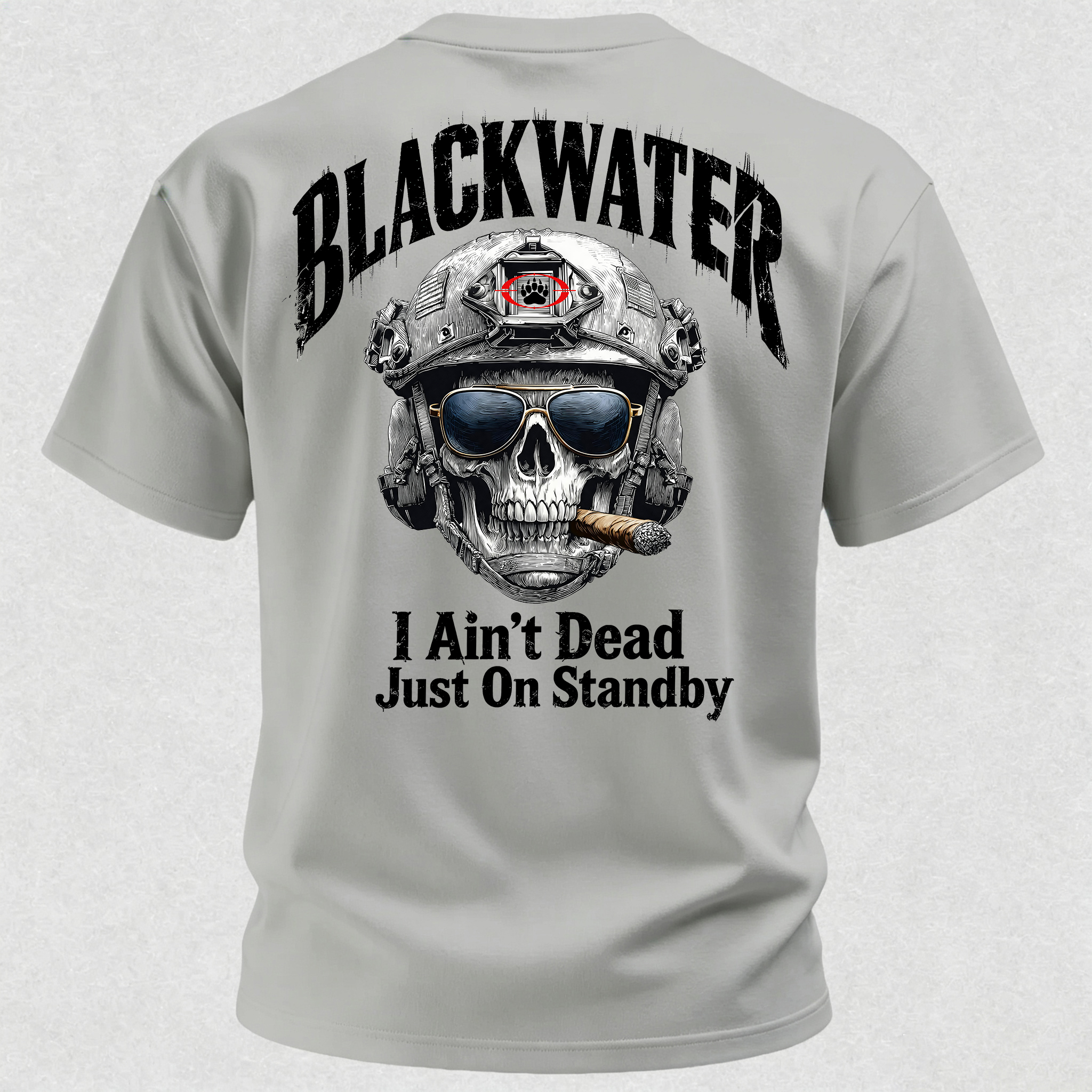I Ain't Dead Just On Standby Print T-Shirt