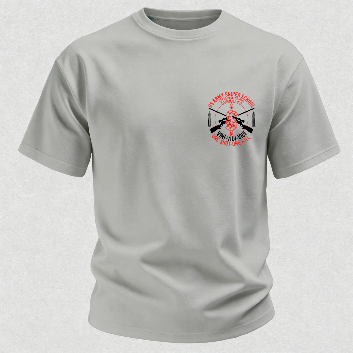 One Shot-One Kill Printed Men's T-Shirt