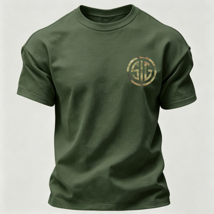  When Negotiations Fall Printed Men's T-Shirt