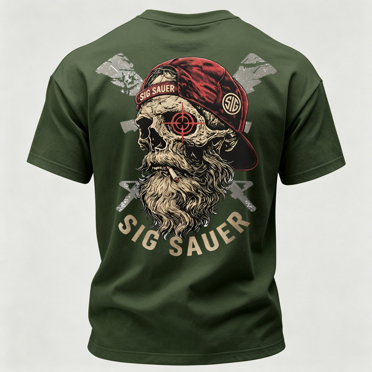  Skull Printed Men's T-Shirt