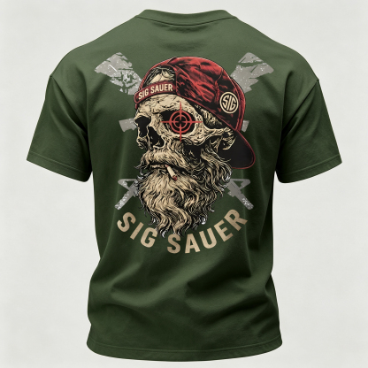  Skull Printed Men's T-Shirt
