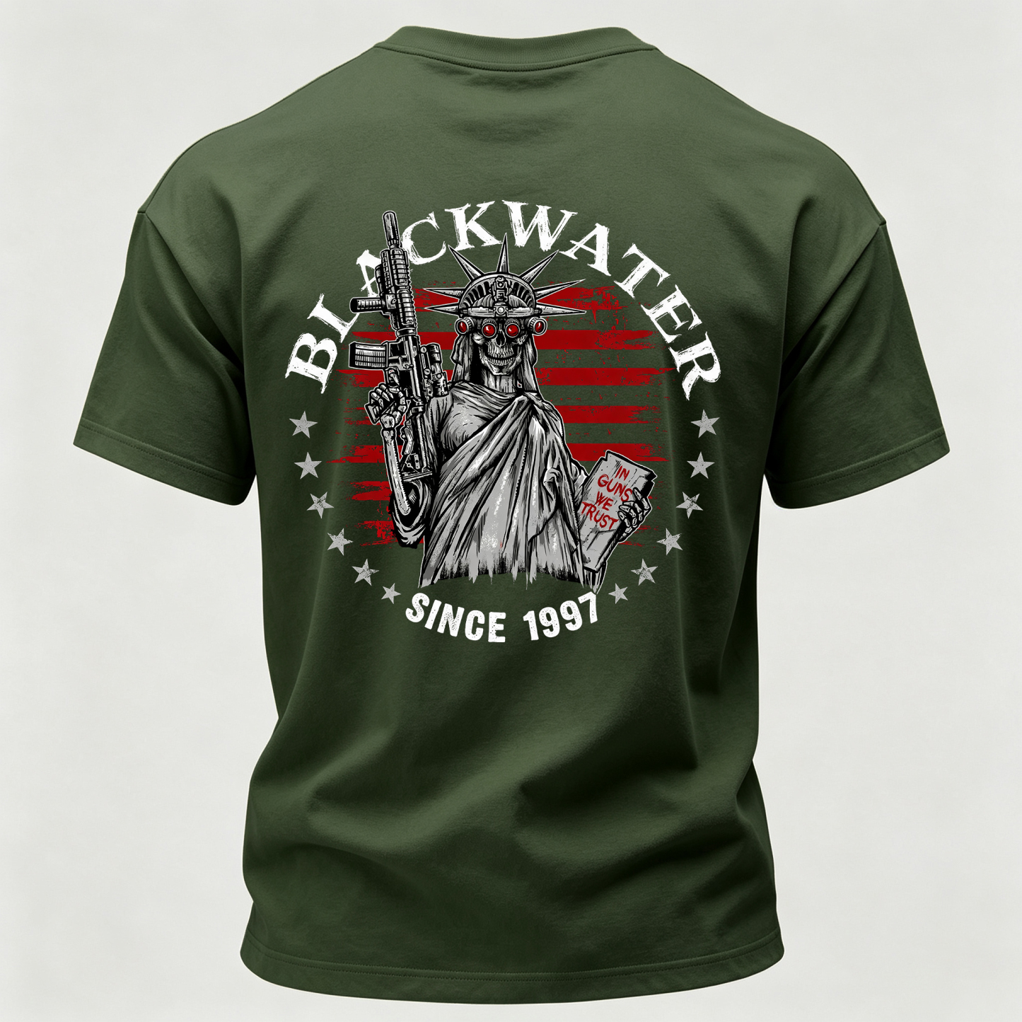 Statue of Liberty Printed Men's T-Shirt