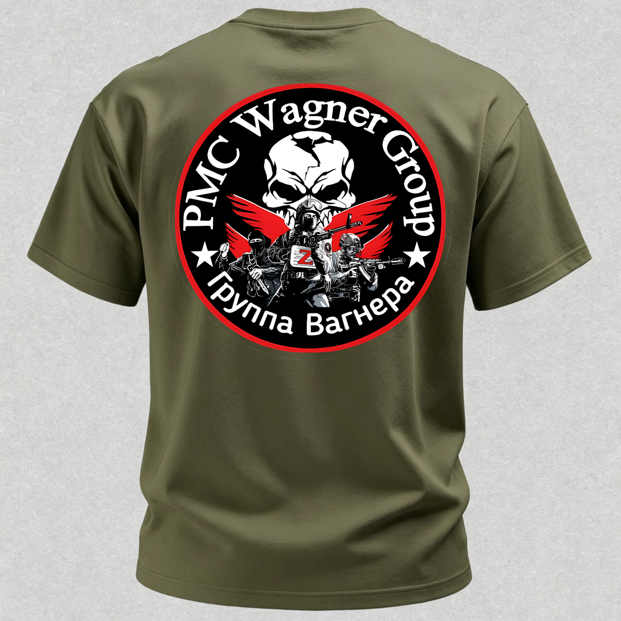 PMC Wagner Group Printed Men's T-Shirt