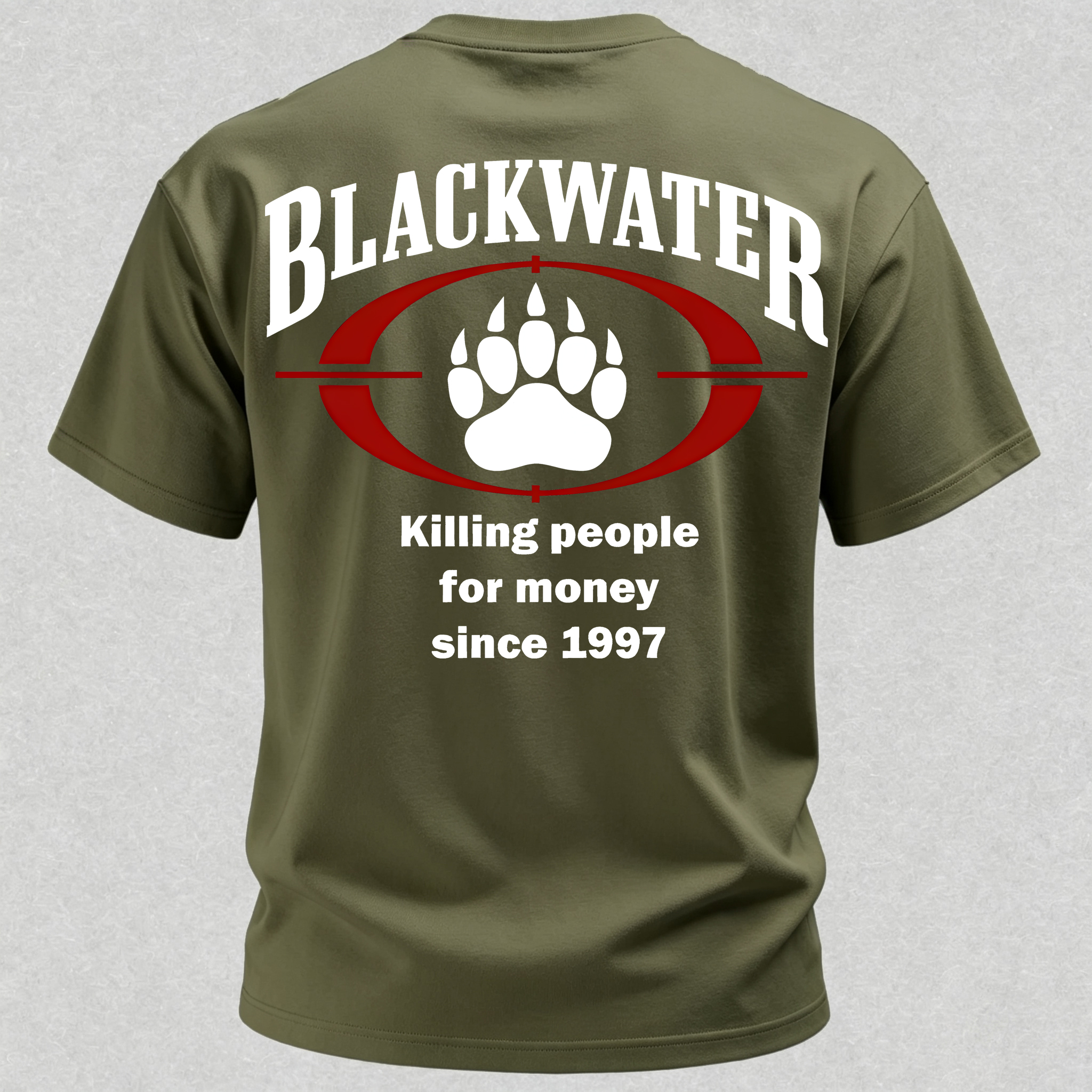  Killing People For Money Since 1997 Printed Men's T-Shirt