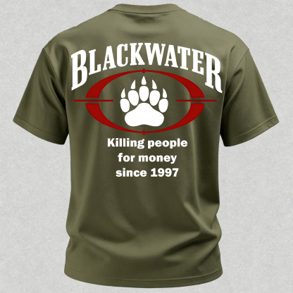  Killing People For Money Since 1997 Printed Men's T-Shirt