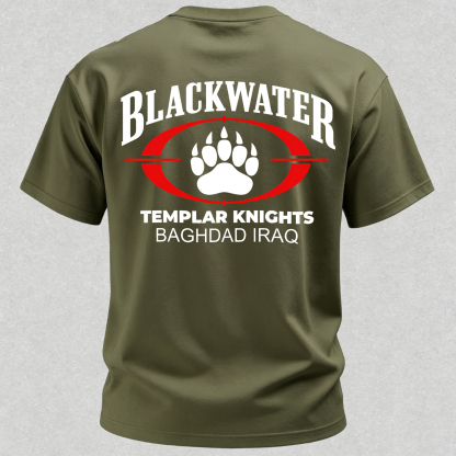  Templar Knights Baghdad Iraq Printed Men's T-Shirt
