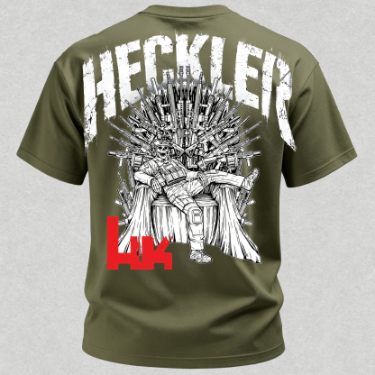 Throne of Guns Printed Men's T-Shirt