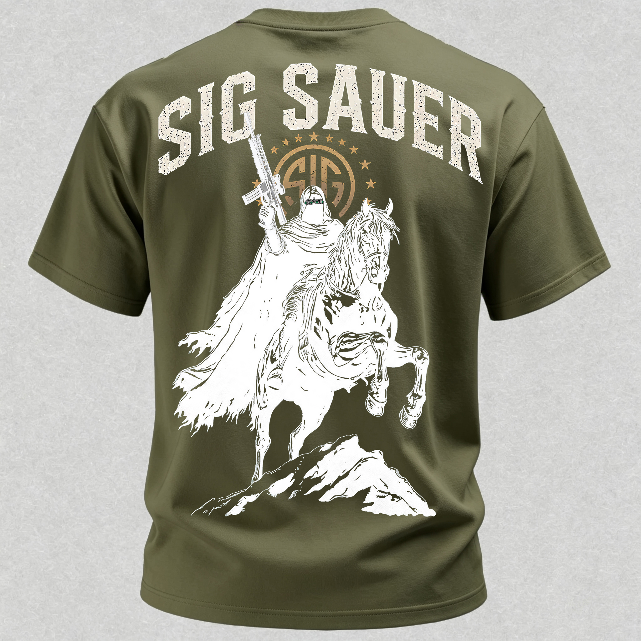 The Eternal Soldier Printed Men's T-Shirt