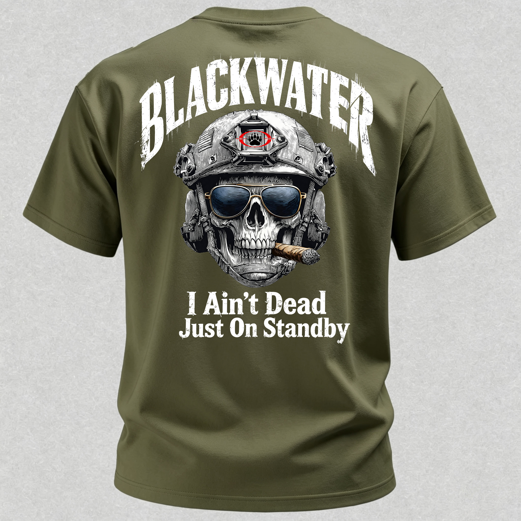 I Ain't Dead Just On Standby Print T-Shirt
