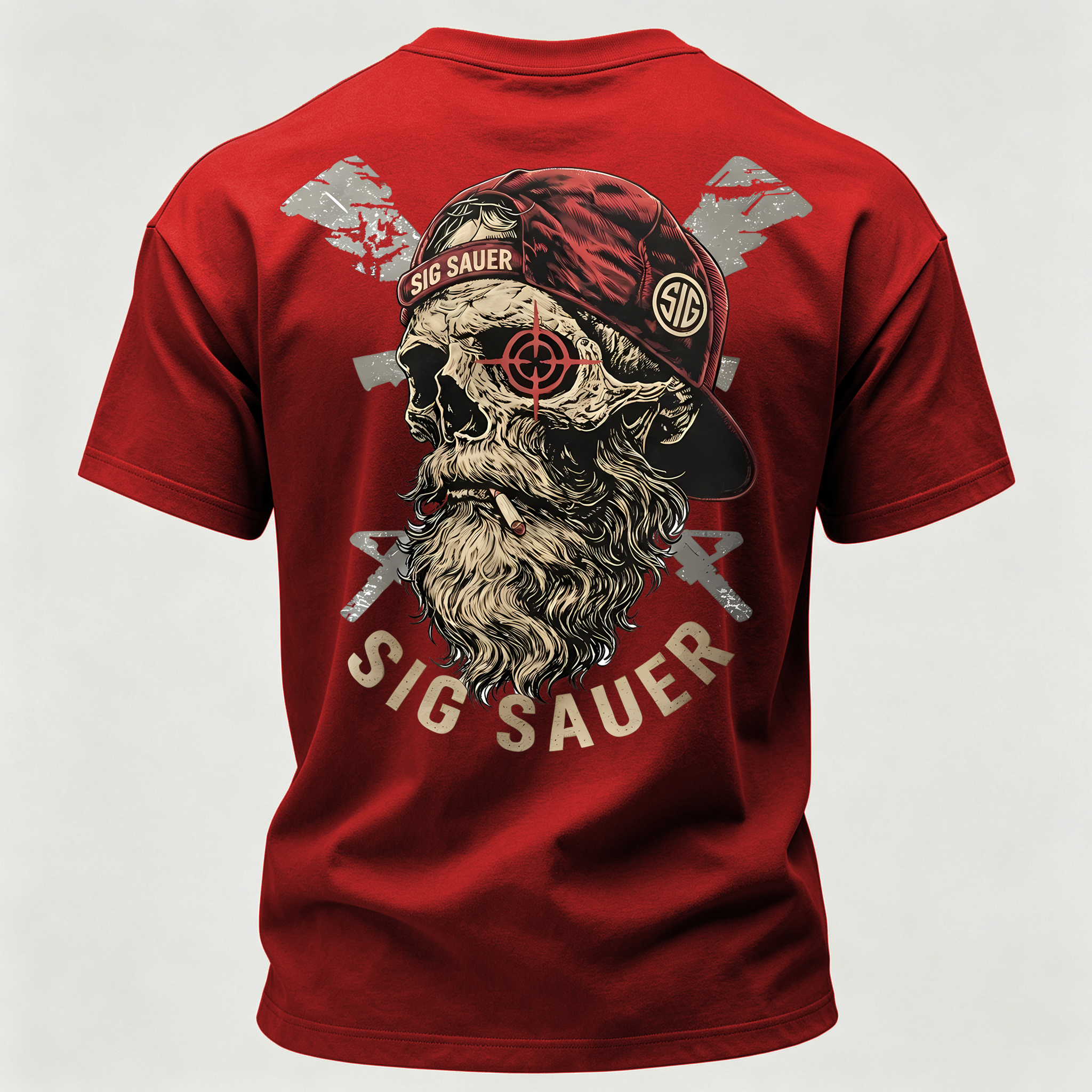  Skull Printed Men's T-Shirt