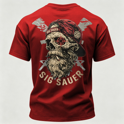  Skull Printed Men's T-Shirt