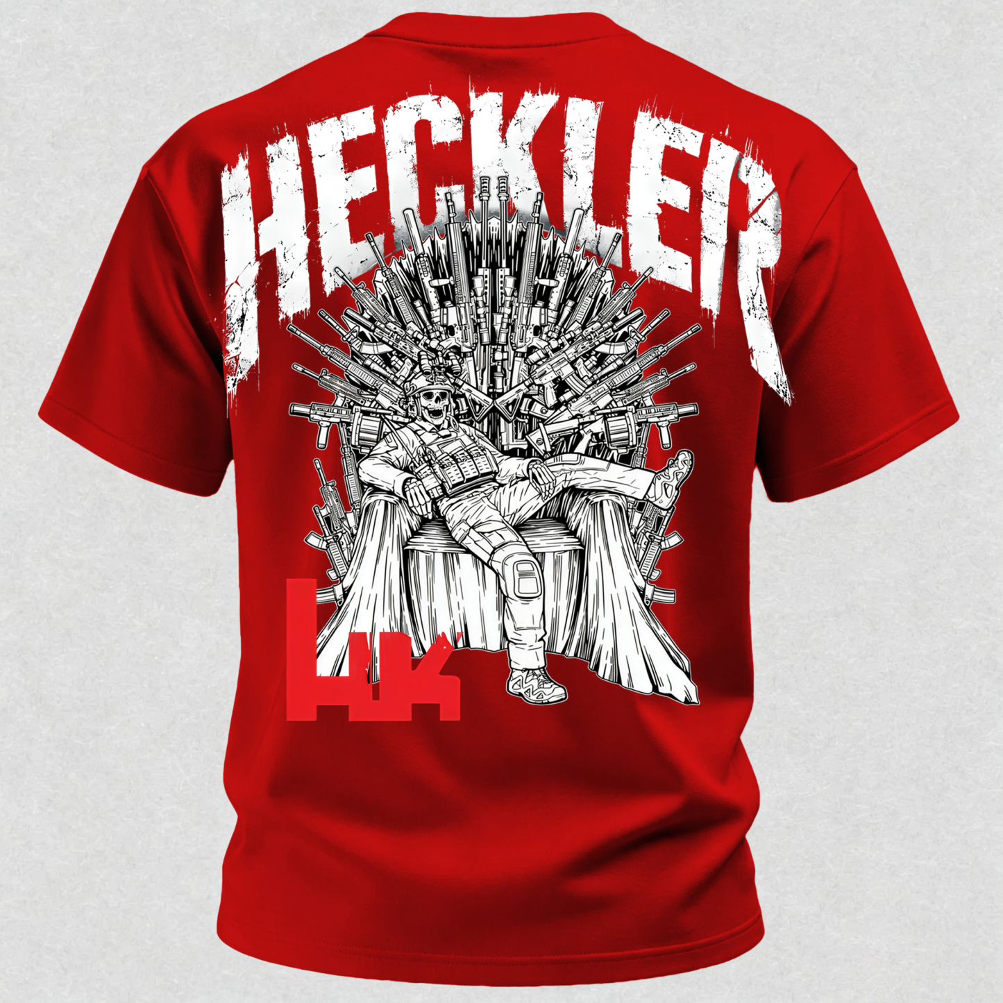 Throne of Guns Printed Men's T-Shirt