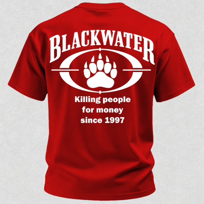  Killing People For Money Since 1997 Printed Men's T-Shirt
