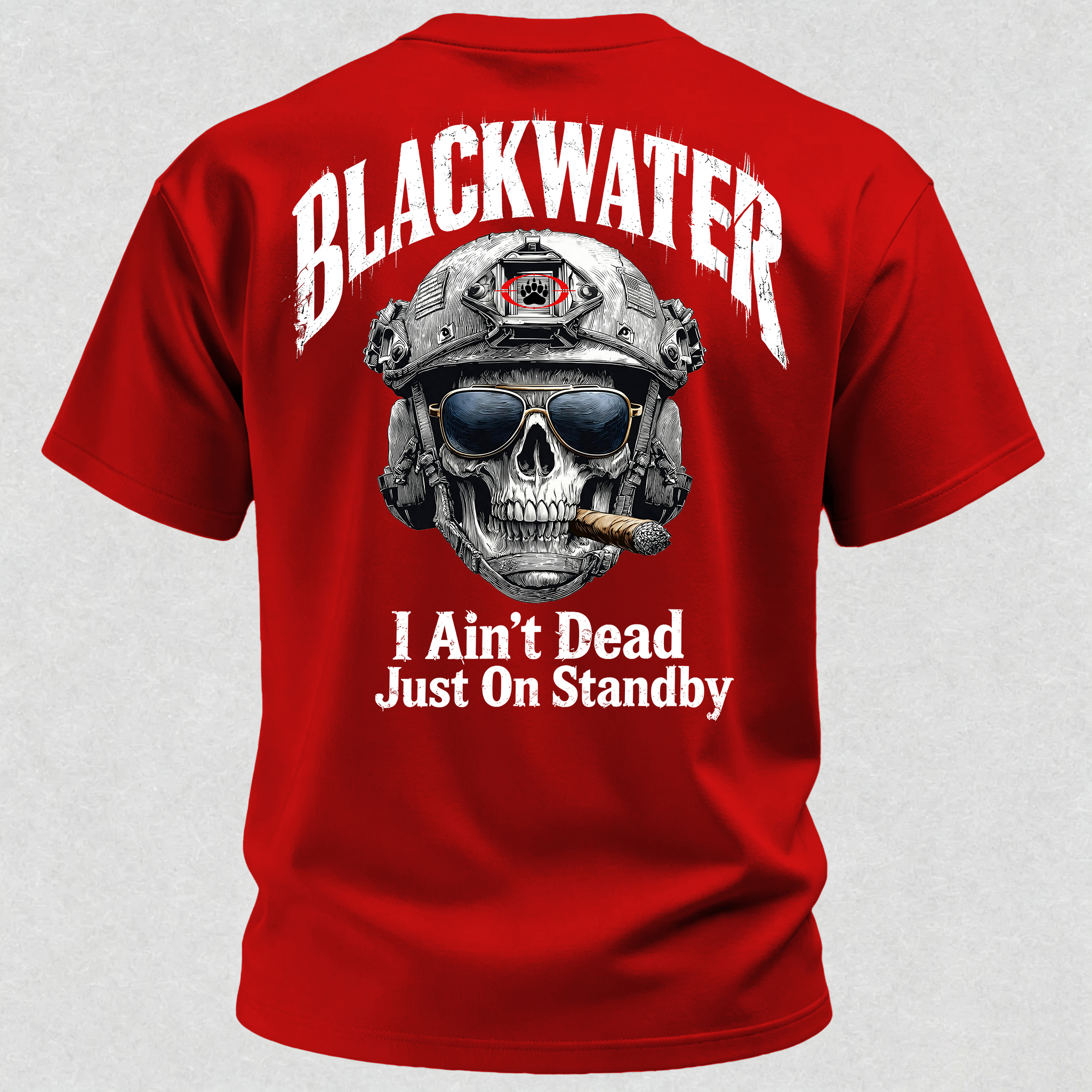 I Ain't Dead Just On Standby Print T-Shirt