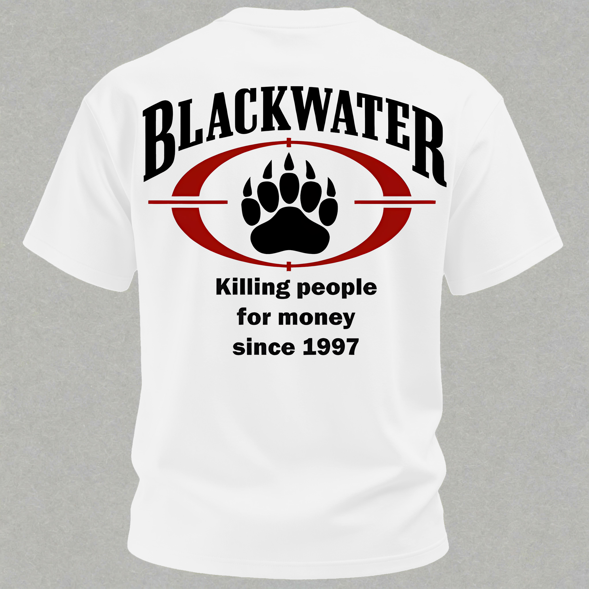  Killing People For Money Since 1997 Printed Men's T-Shirt