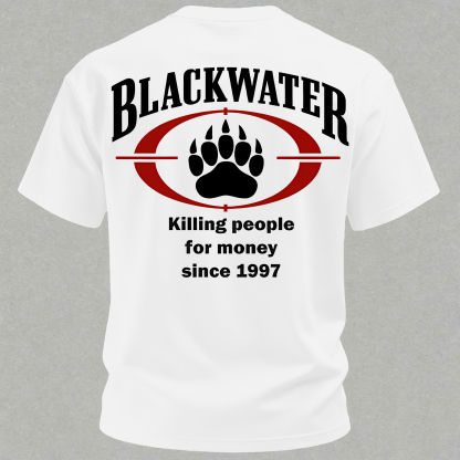  Killing People For Money Since 1997 Printed Men's T-Shirt