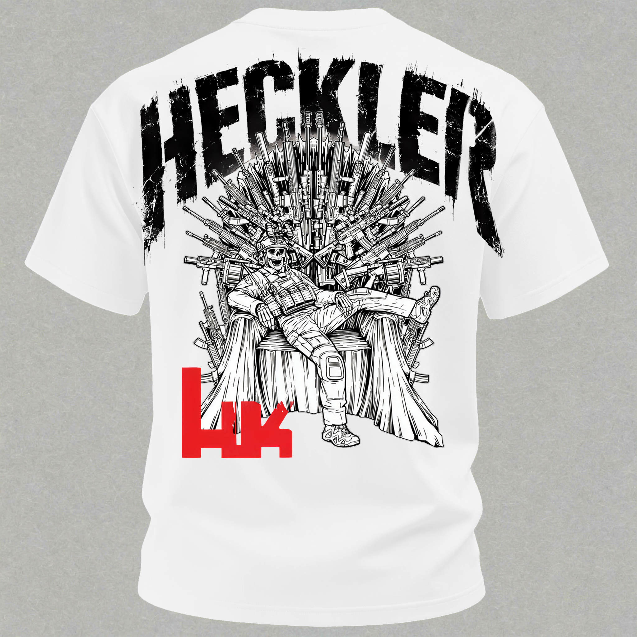 Throne of Guns Printed Men's T-Shirt