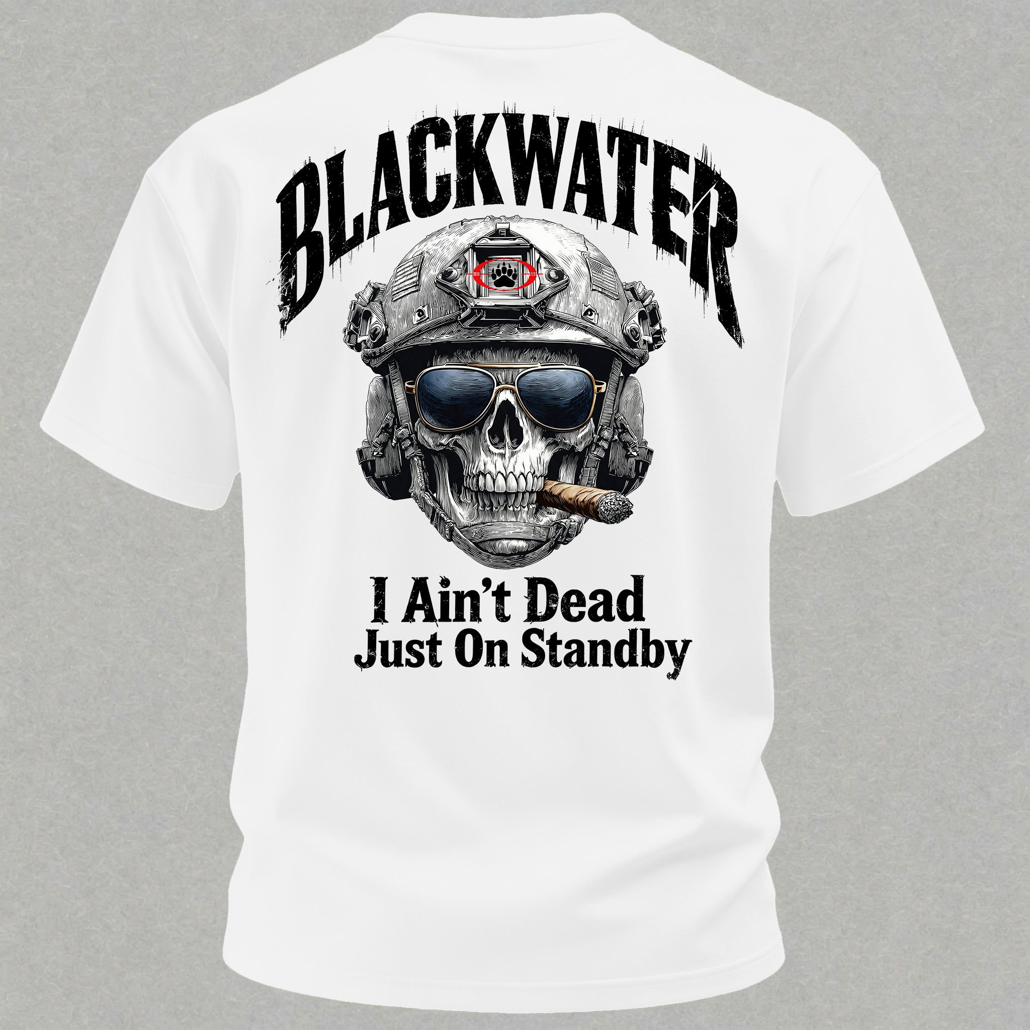 I Ain't Dead Just On Standby Print T-Shirt