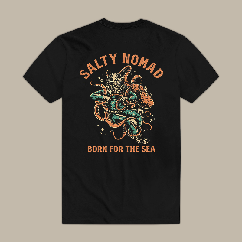 Salty Nomad Born For The Sea Tee