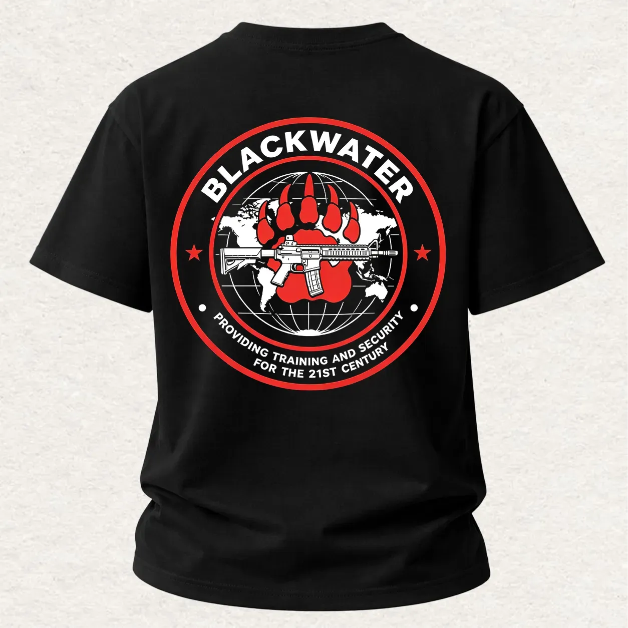  Providing Training And Security For The 21st Century Printed Men's T-Shirt