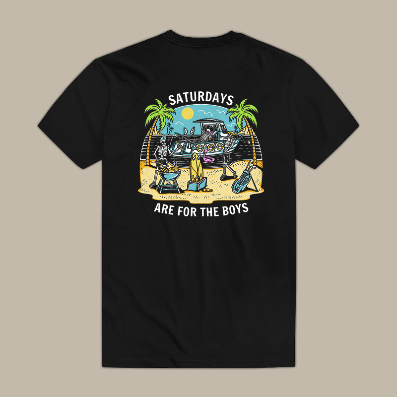 Saturdays Are For The Boys Tee