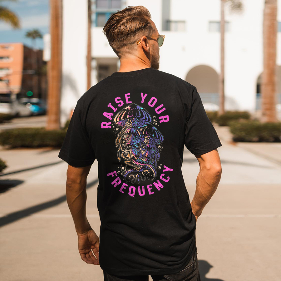 Raise Your Frequency Jellyfish Tee
