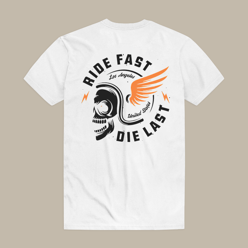 Ride Fast Die Last Tee