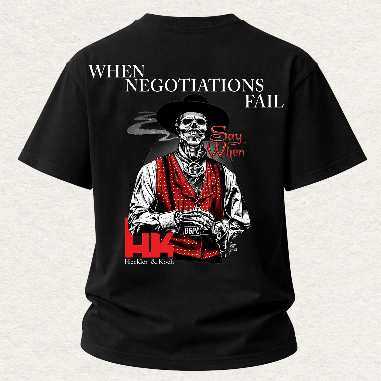 Blackwater Afghanistan Printed Men's T-Shirt