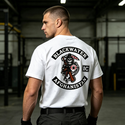 Blackwater Afghanistan Printed Men's T-Shirt