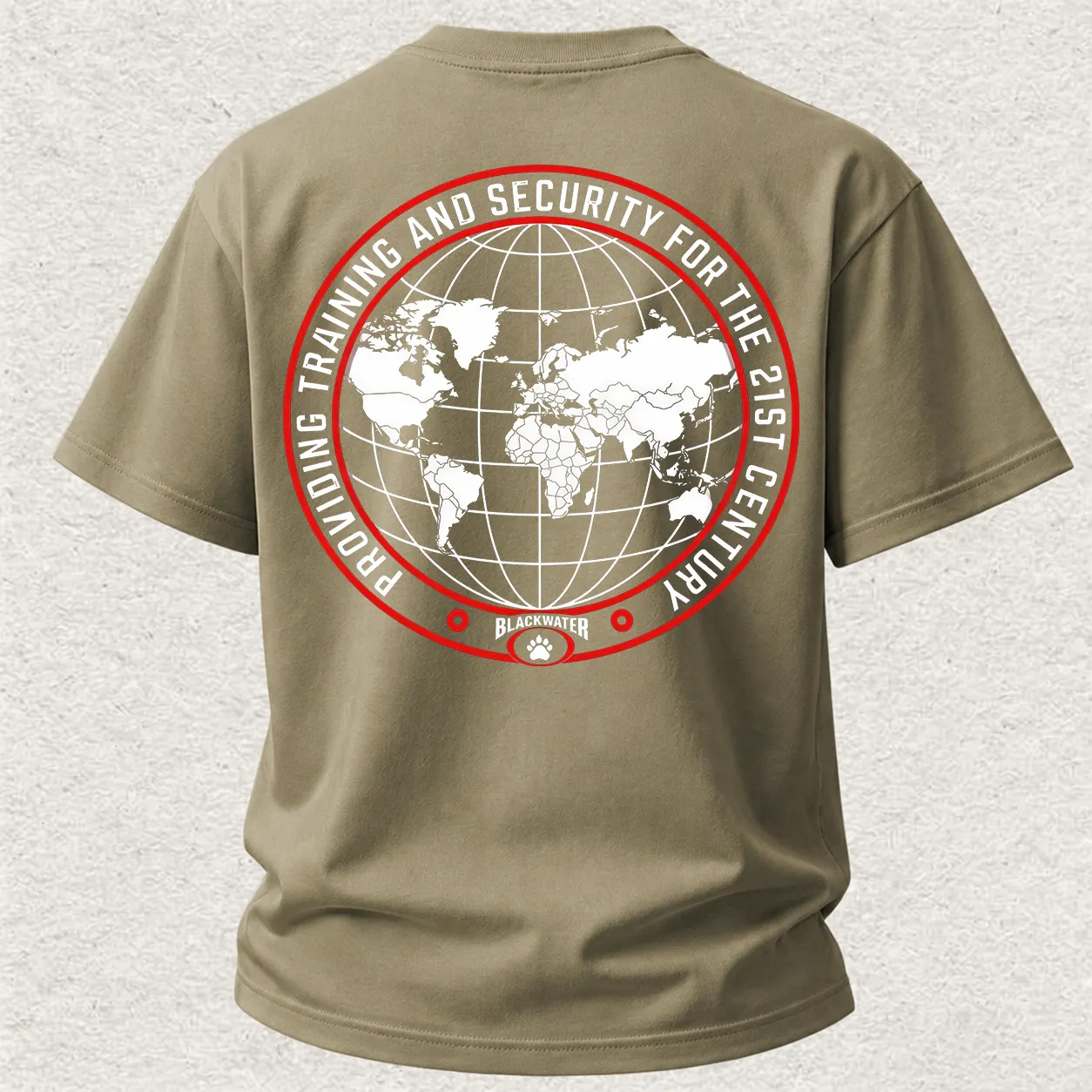 Blackwater Providing Training And Security For The 21st Century Printed Men's T-Shirt