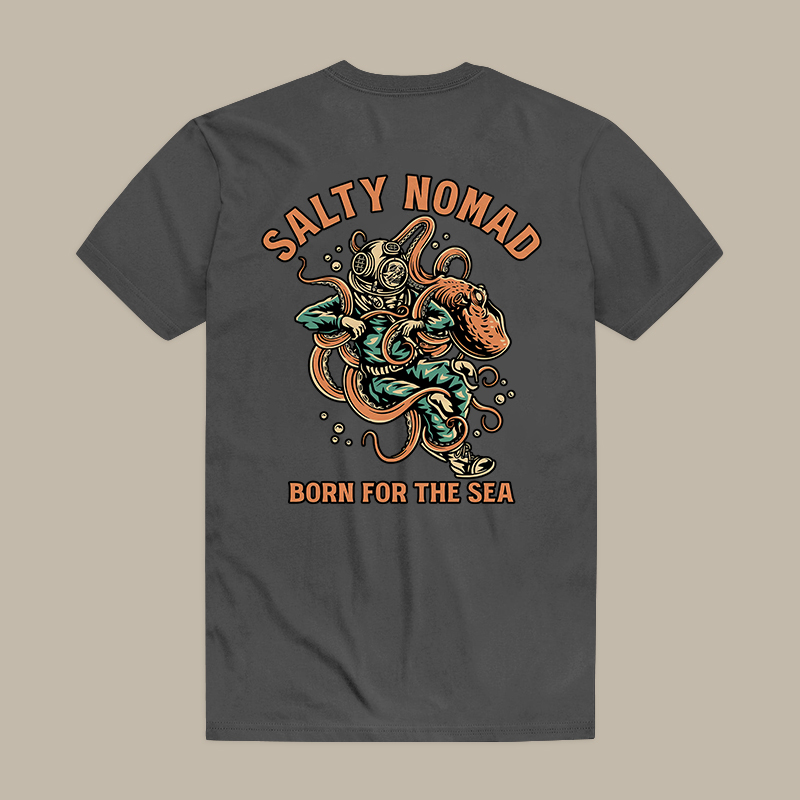 Salty Nomad Born For The Sea Tee