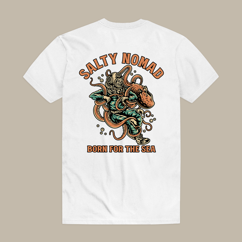 Salty Nomad Born For The Sea Tee