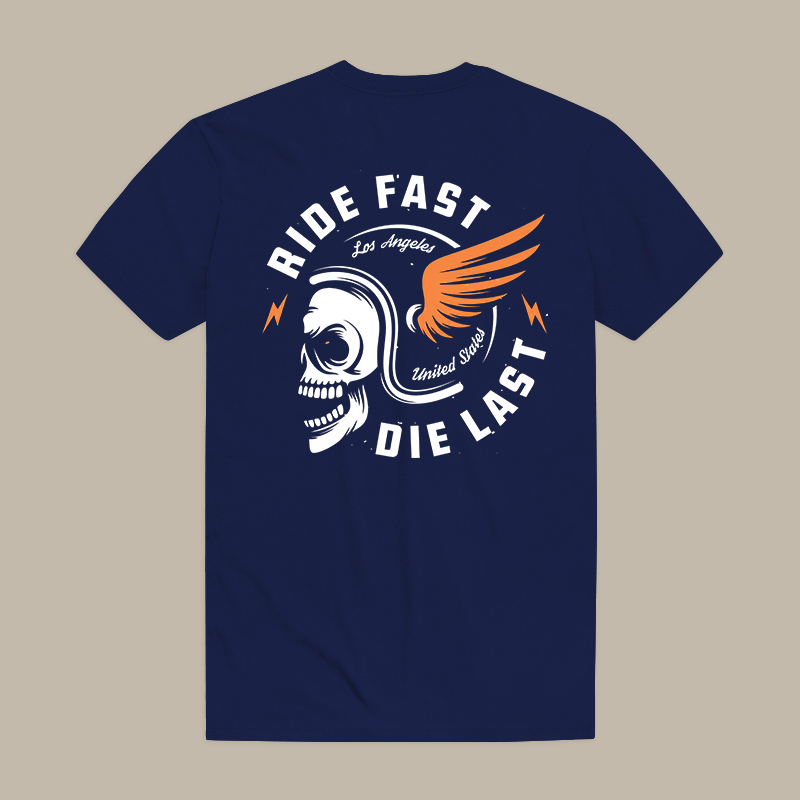 Ride Fast Die Last Tee