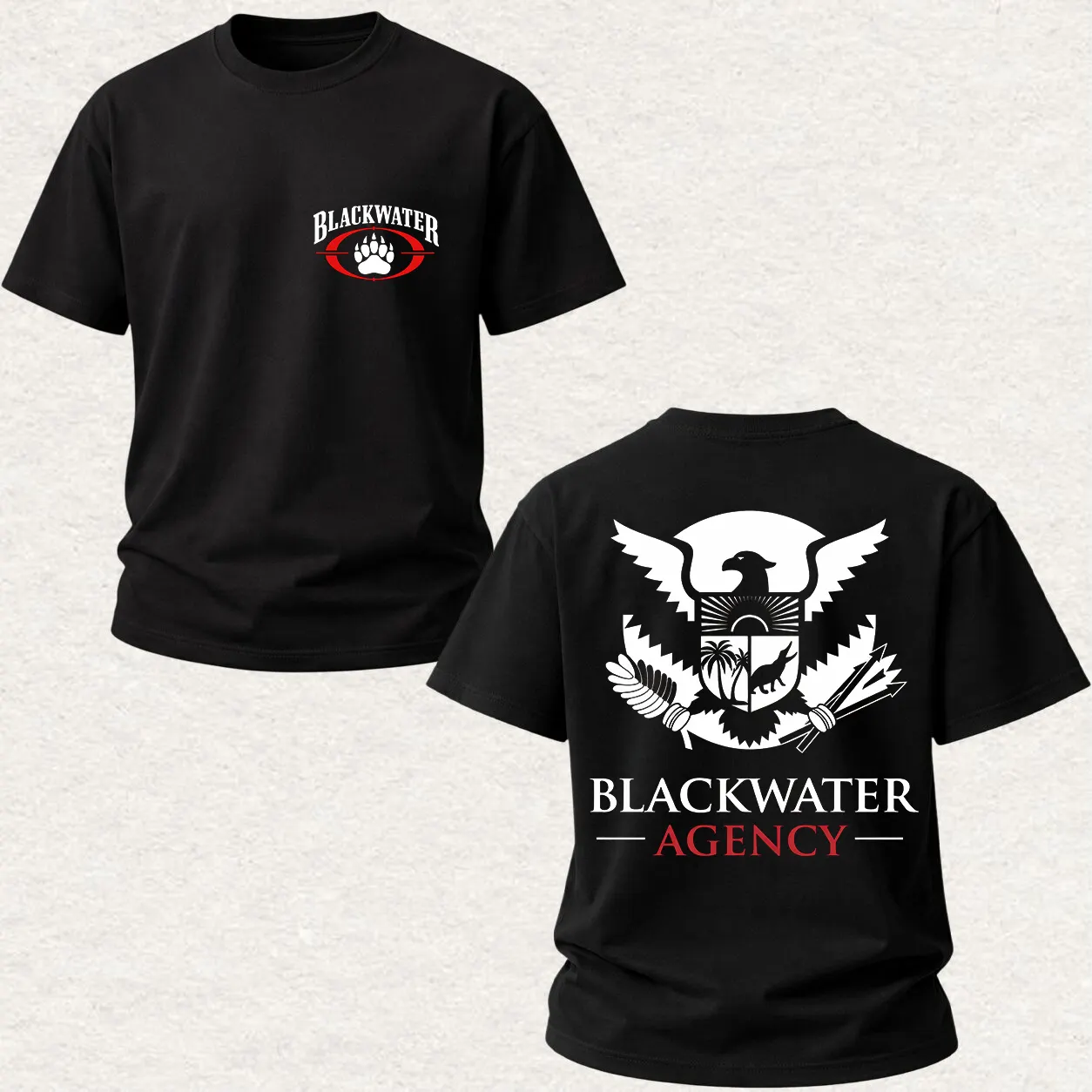 Blackwater Agency Printed Men's T-Shirt