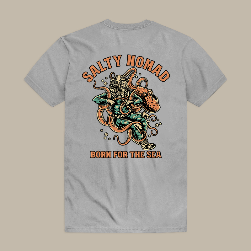 Salty Nomad Born For The Sea Tee