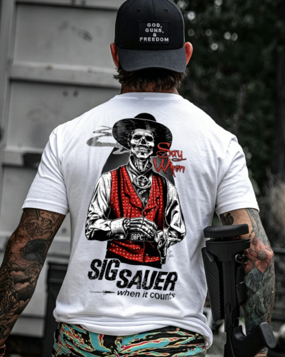 Tactical When It Counts Printed Men's T-Shirt