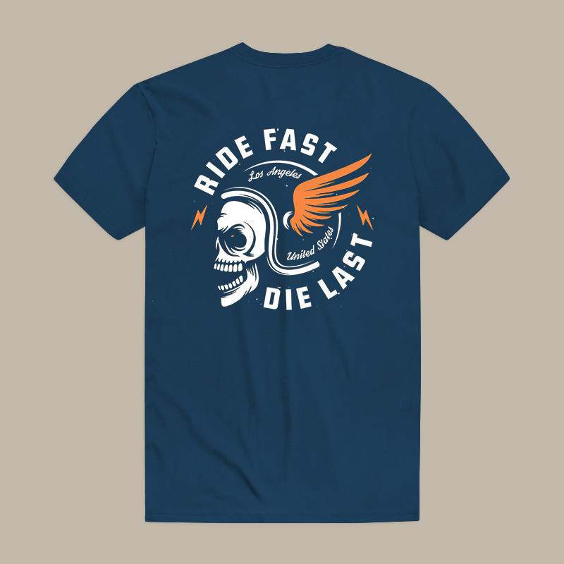 Ride Fast Die Last Tee