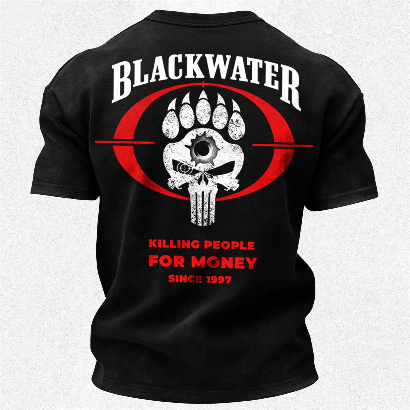 Killing People for Money Since 1997 Printed Men's T-Shirt