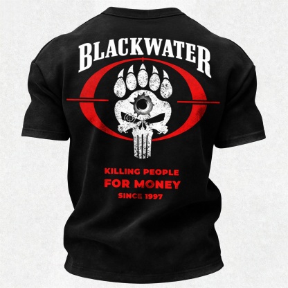 Killing People for Money Since 1997 Printed Men's T-Shirt