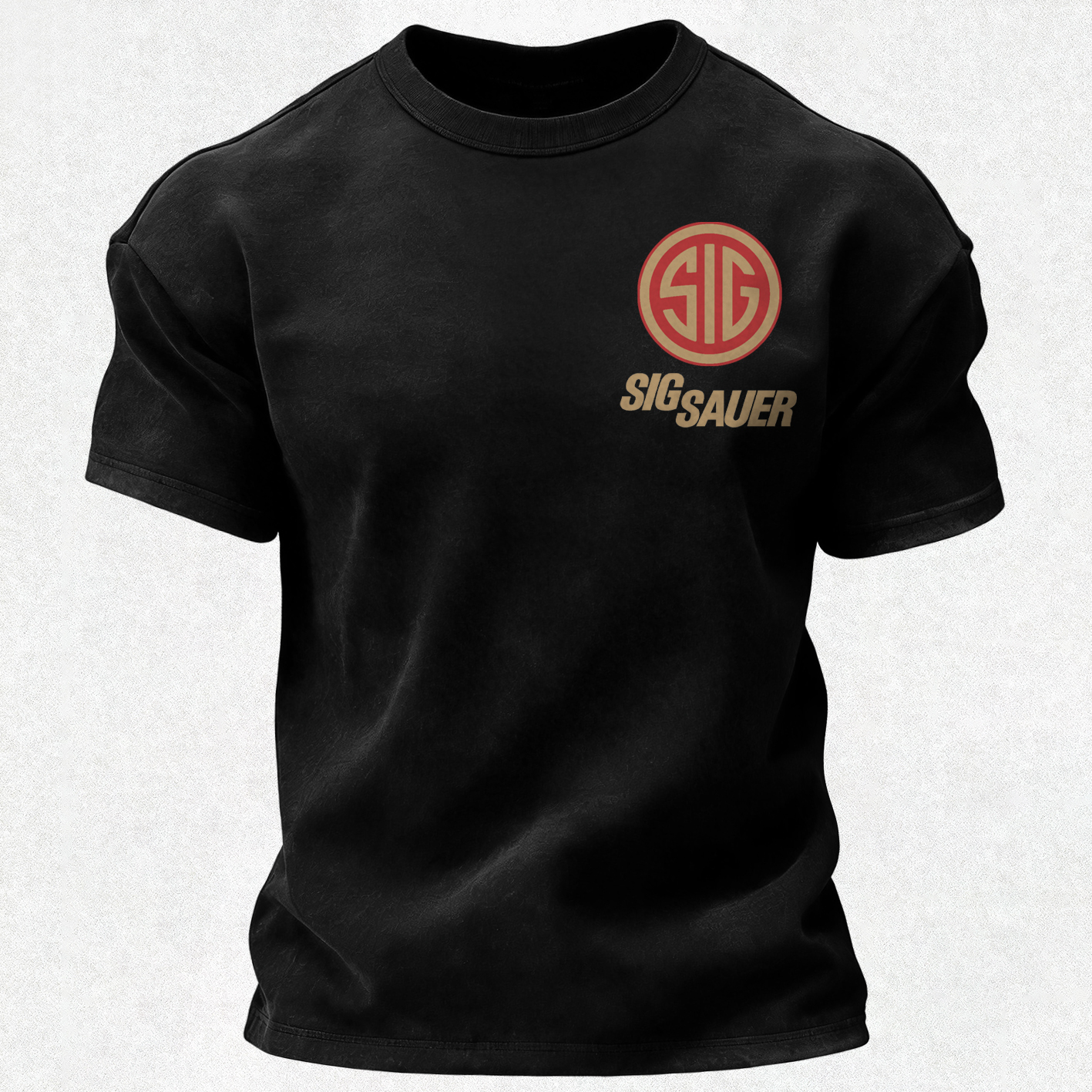 SIG Sauer Skull Printed Men's T-Shirt