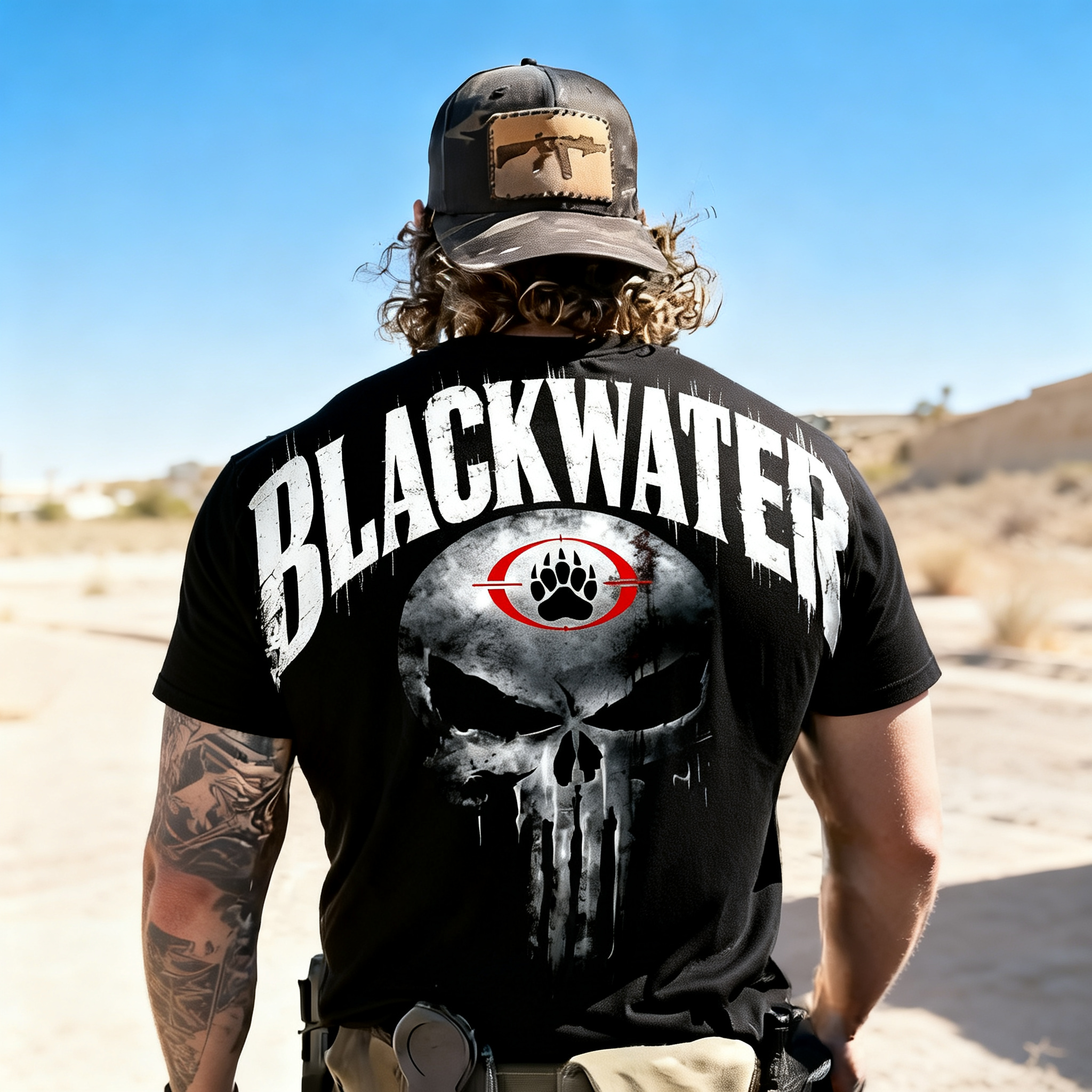 Skull Printed Men's T-Shirt