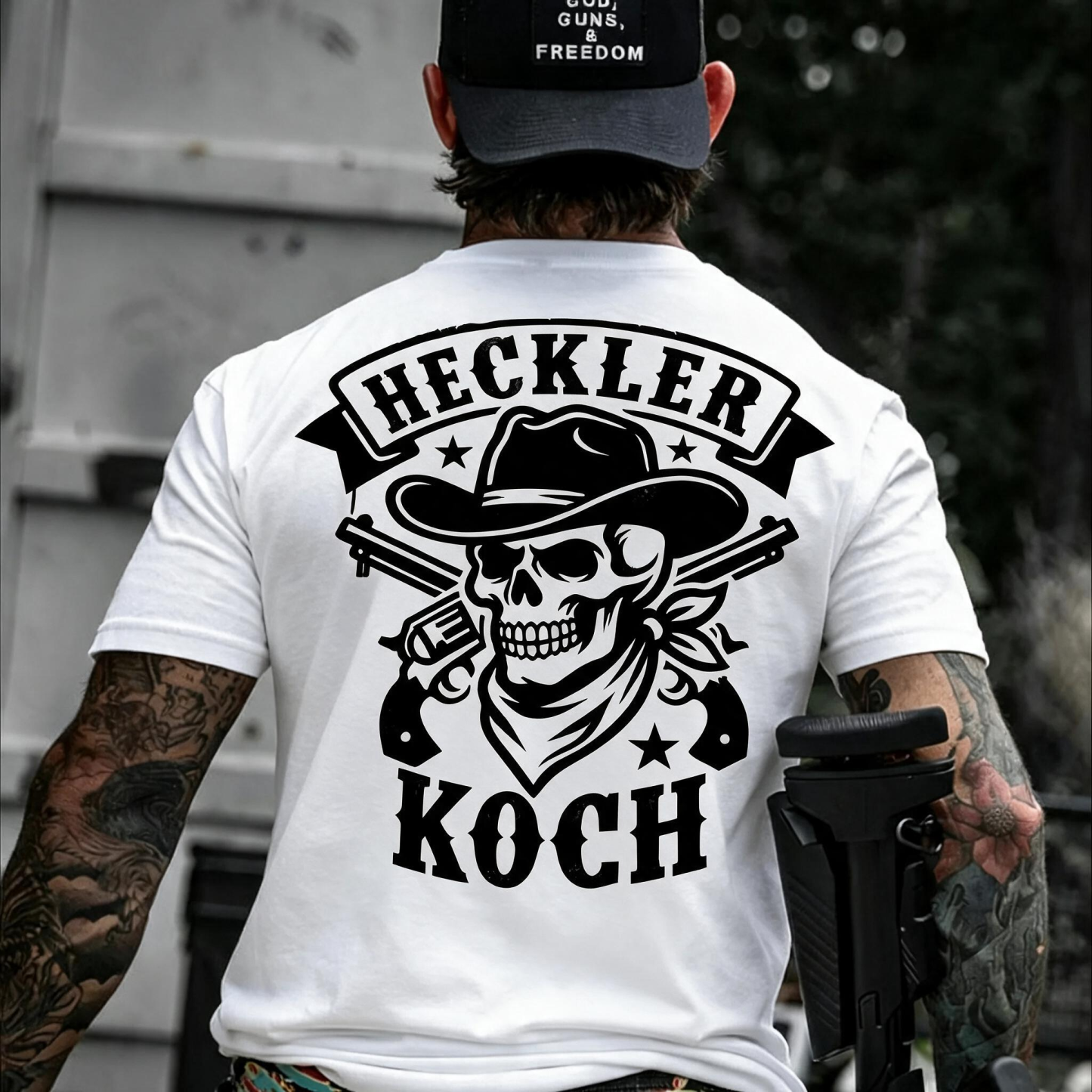 New Gear for Western Cowboys Printed Men's T-Shirt