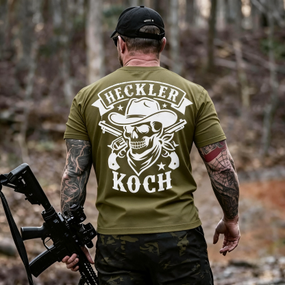 New Gear for Western Cowboys Printed Men's T-Shirt